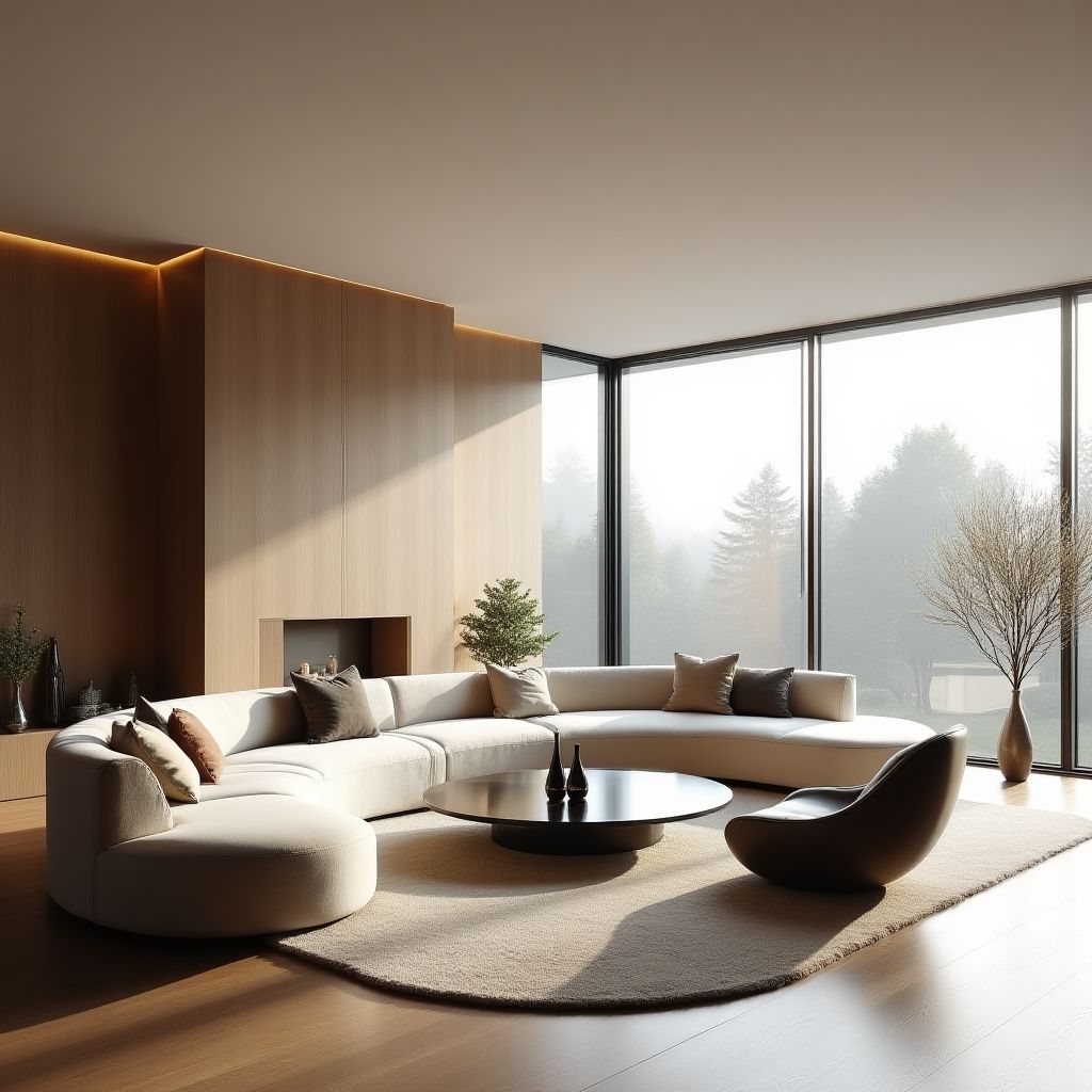 Intérieur design minimaliste